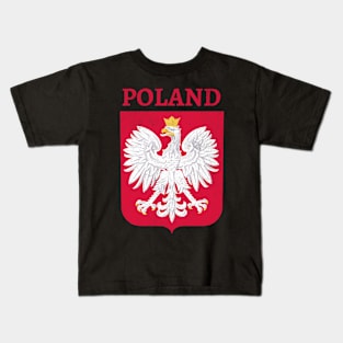 Polish Coat of Arms Kids T-Shirt